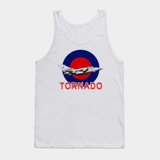 RAF Tornado  aircraft in RAF Roundel Tank Top